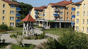 Exterior photo of the senior citizens' centre in Bad Kösen