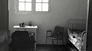 This is what the psychiatric ward looked like at the end of the 1970s. Single room in Morija
