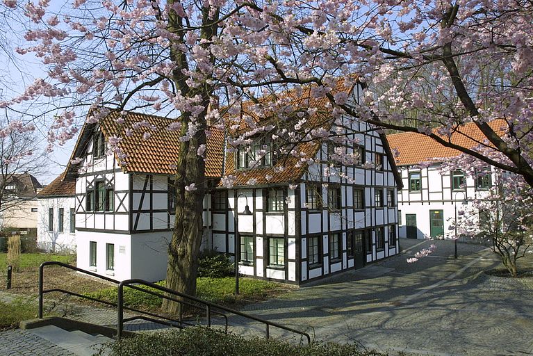 Außenansicht von dem Haus Alt-Ebenezer.