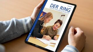 Tablet mit digitaler Ring-Ausgabe