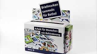 Briefmarkenstelle Bethel - Aufbereitung und Verkauf gespendeter Briefmarken