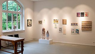 Ausstellungsraum des Künstlerhauses Lydda