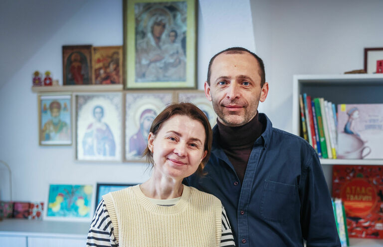 Oksana und Yurii Zakharchuk
