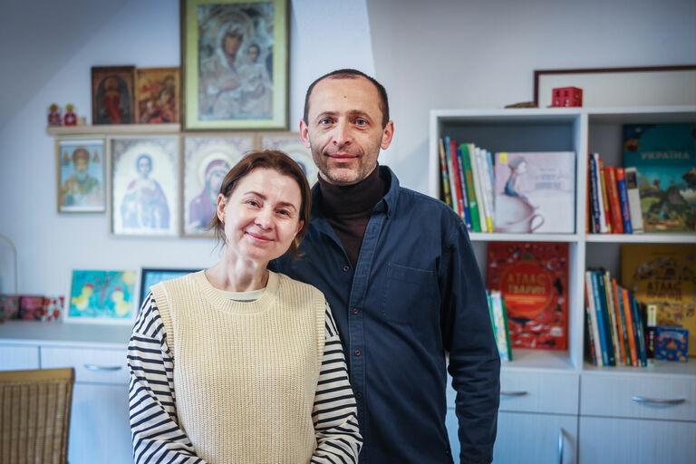 Oksana und Yurii Zakharchuk