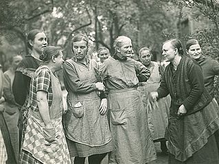 Frauen im Pflegehaus Groß-Bethel, 1937