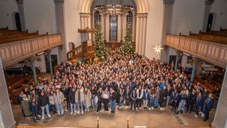 Gruppenbild Betheljahr-Teilnehmende