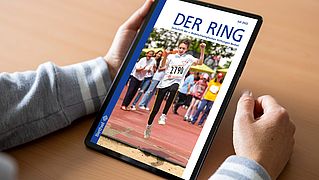 Tablet mit digitaler Ring-Ausgabe