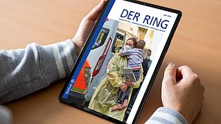 Tablet mit digitaler Ring-Ausgabe